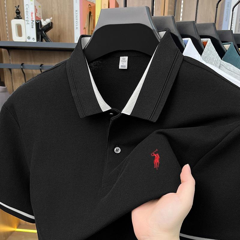 Sports Shirt 100 cotton fashionable T-shirt summer new mens short sleeve luxury custom designer brand Pony