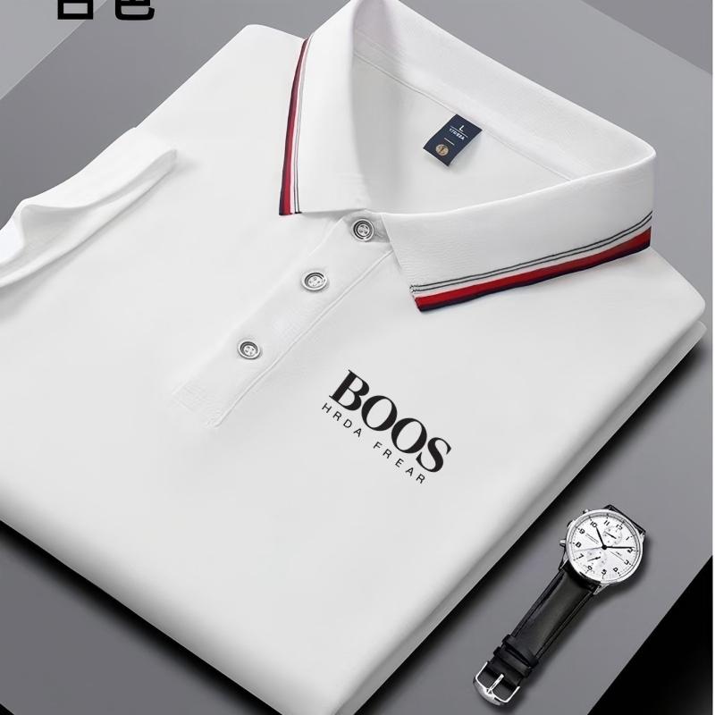 Sports Shirt Summer New Mens Short Sleeved Polo Shirt Fashion Design Golf Top Casual T-shirt
