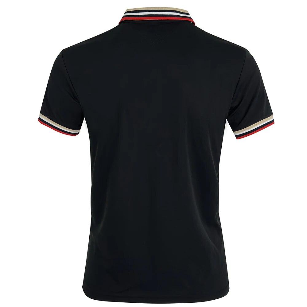 Sports Shirt Men Summer Solid Casual Office Breathable Cotton Polo Shirt Fashion Brand Male Business High Quality