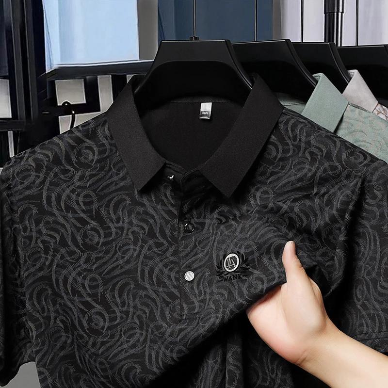 Sports Shirt 2026 New Mens Polo Shirt Quick Dry Breathable Short Sleeve Top For Daily Wear And Business Occasions