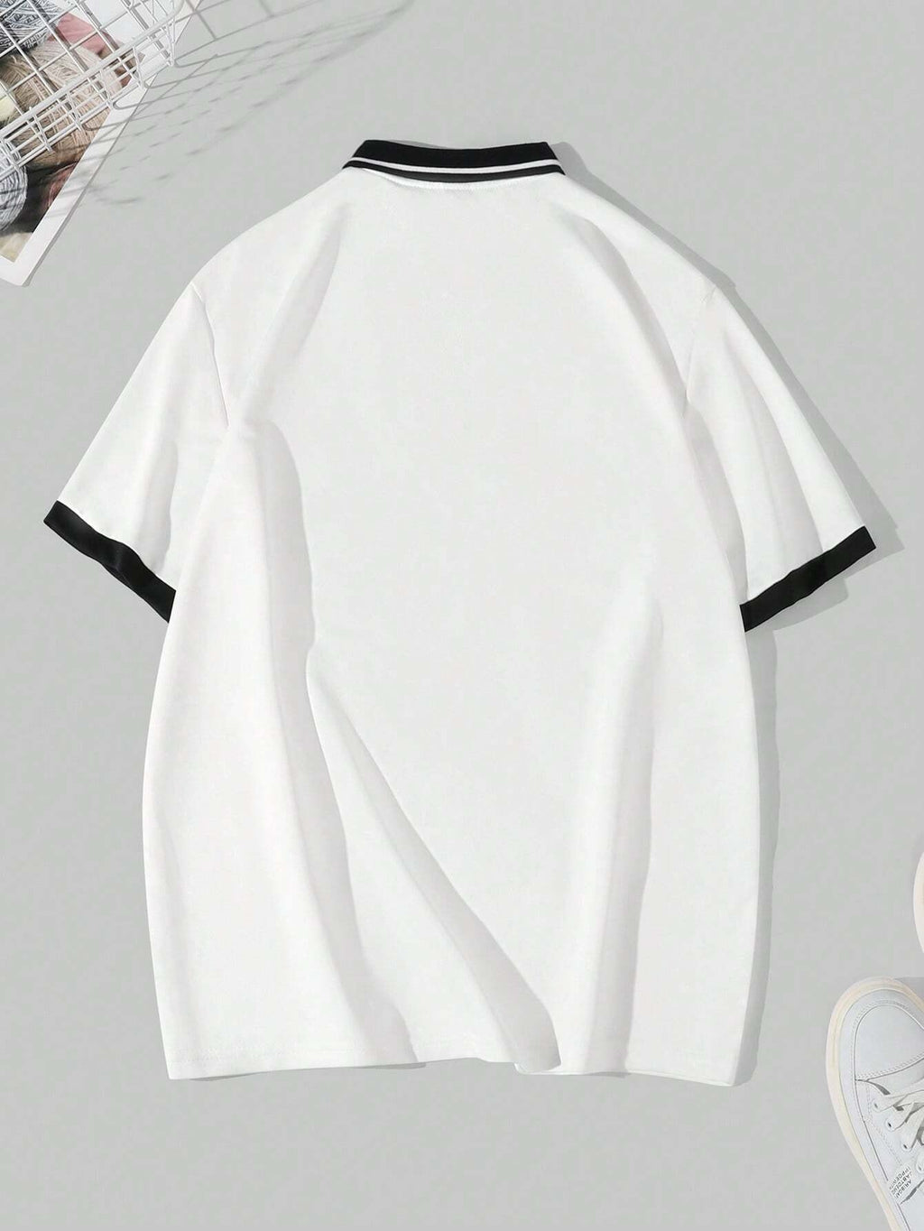 Sports Shirt 2026 Summer New Style Mens Polo Shirt - 3D Trendy Casual Letter-Printed Shirt - Fashionable