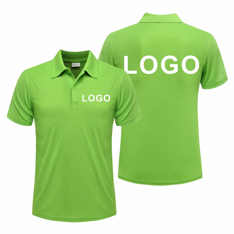 Sports Shirt Summer Casual Polo Shirt Cheap Breathable Customized Polo Personal Company Group Custom Print