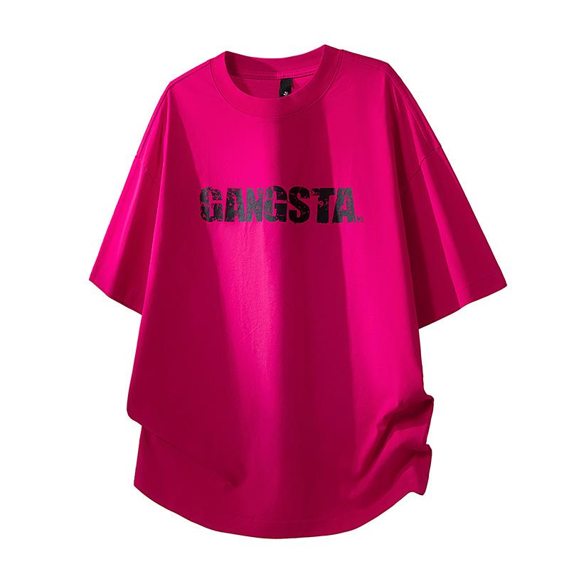 Sports Shirt 2026 Summer Trendy Brand Large-Sized T-Shirt Mens and Womens Version - Loose-Fitting and Casual