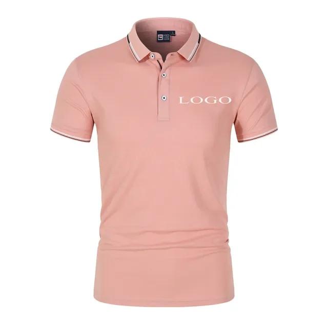 Sports Shirt Your Own Design Brand /Picture Personalized Custom Anywhere Men Women DIY Polo shirt Clothing EU