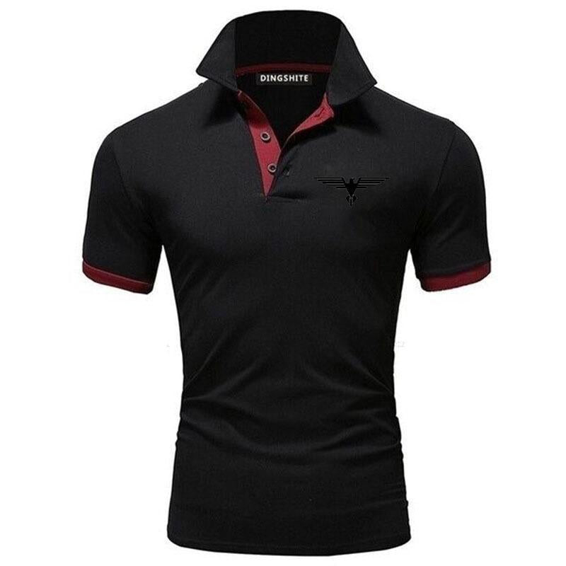 Sports Shirt Polo collar contrasting color shirt office fashionable new T-shirt polo shirt mens summer top