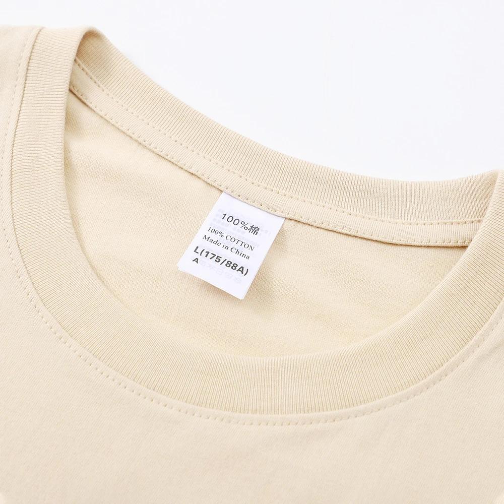Sports Shirt 2026 New 100 Cotton T-shirt Men Women Short sleeved Tee Summer Solid Color Oversized Clothing