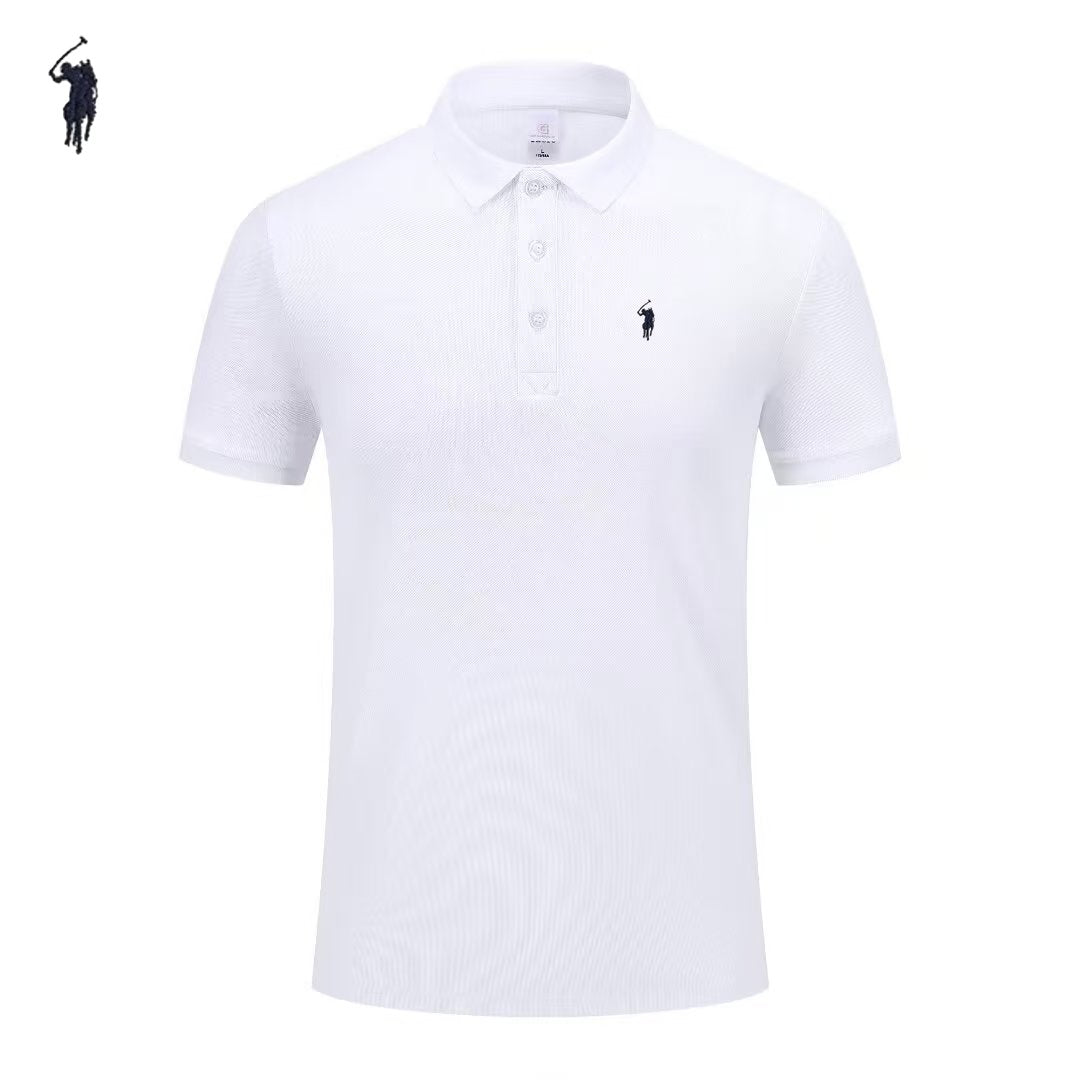 Sports Shirt Luxury brand polo shirt short sleeved mens exquisite embroidered top summer new comfortable