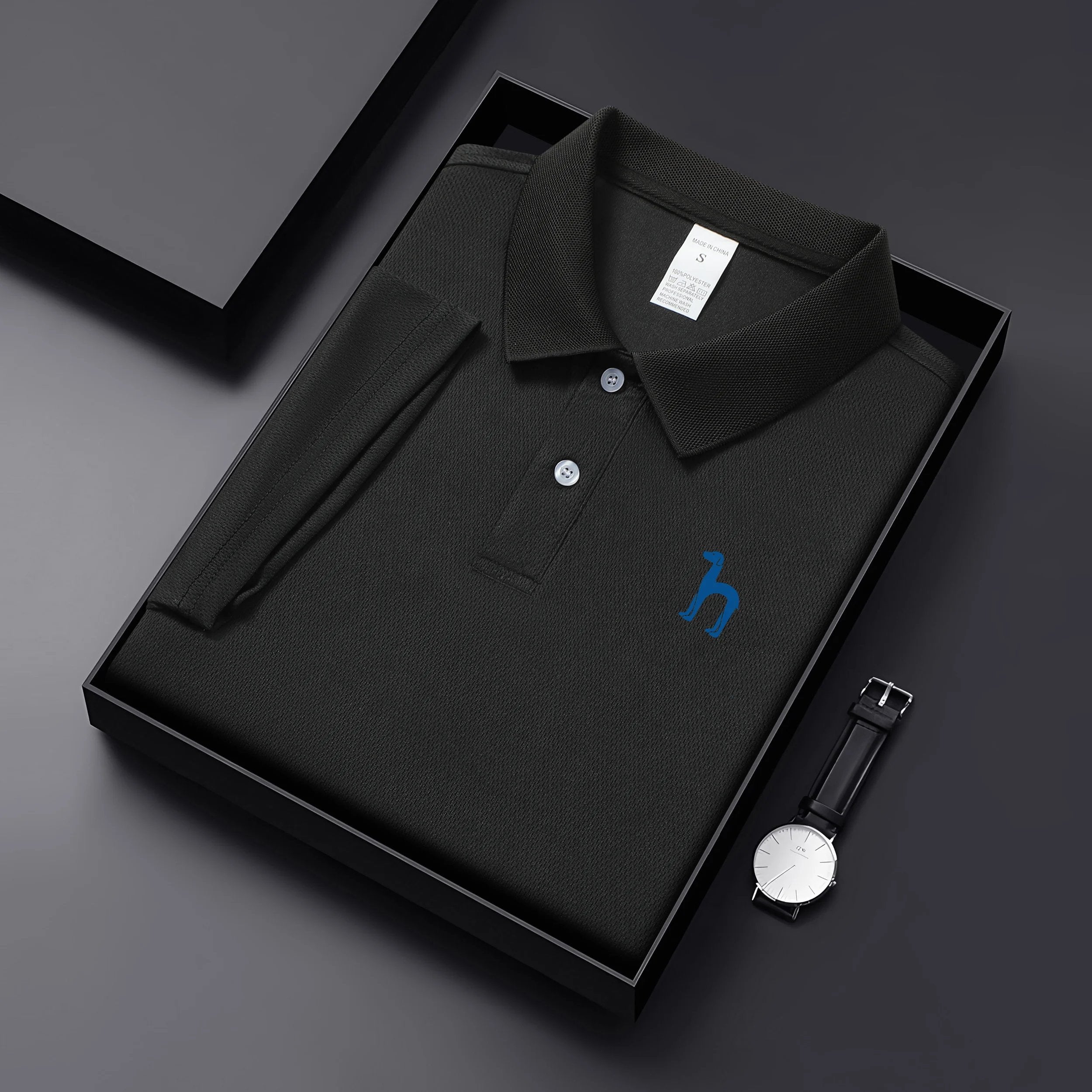 Sports Shirt 2026 Golf New Short Sleeved Mens Polo Shirt Mens Sports and Leisure T-shirt Fashionable and Simple