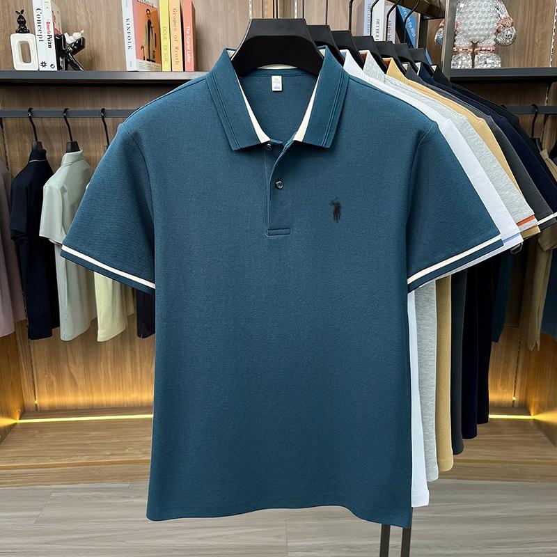 Sports Shirt 100 cotton fashionable T-shirt summer new mens short sleeve luxury custom designer brand Pony