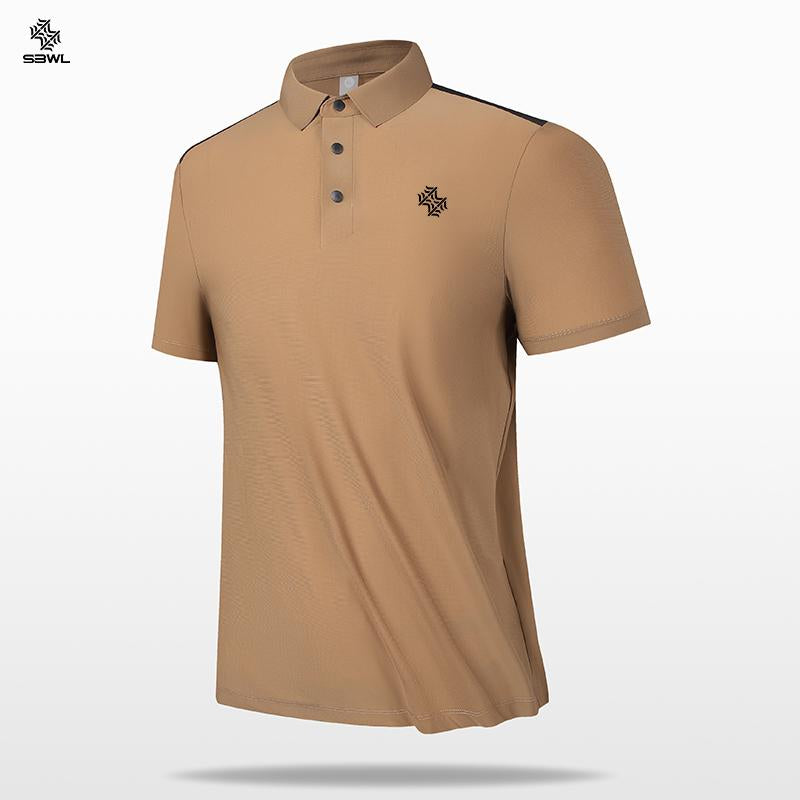 Sports Shirt SBWL 2026 new high quality golf sports POLO shirt Fashion office casual POLO short sleeve T-shirt