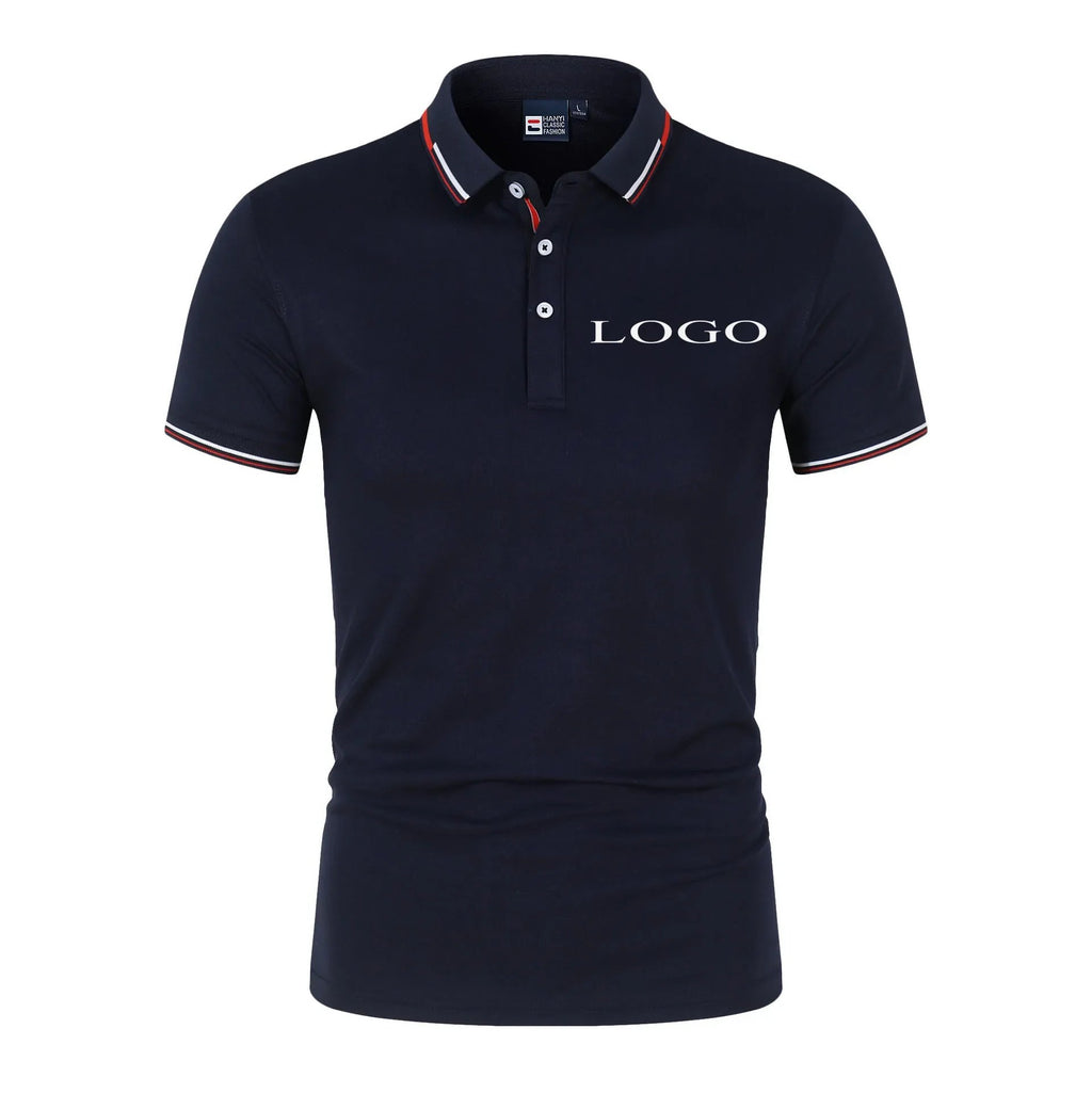 Sports Shirt Your Own Design Brand /Picture Personalized Custom Anywhere Men Women DIY Polo shirt Clothing EU