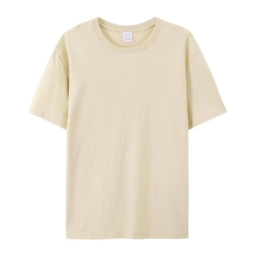 Sports Shirt 2026 New 100 Cotton T-shirt Men Women Short sleeved Tee Summer Solid Color Oversized Clothing