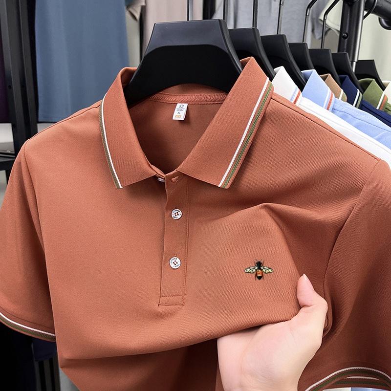 Sports Shirt 2026 Mens Summer Business Leisure Polo Shirt Summer T-shirt Trend