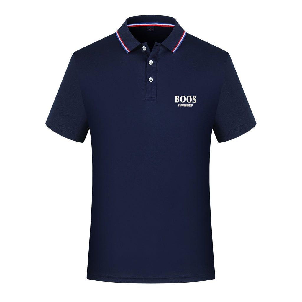 Sports Shirt 2026 Hot Sale Mens Summer Casual Breathable Comfortable Polo Shirt Mens Solid Color High Quality