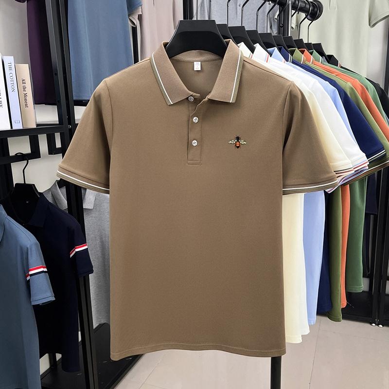 Sports Shirt 2026 Mens Summer Business Leisure Polo Shirt Summer T-shirt Trend