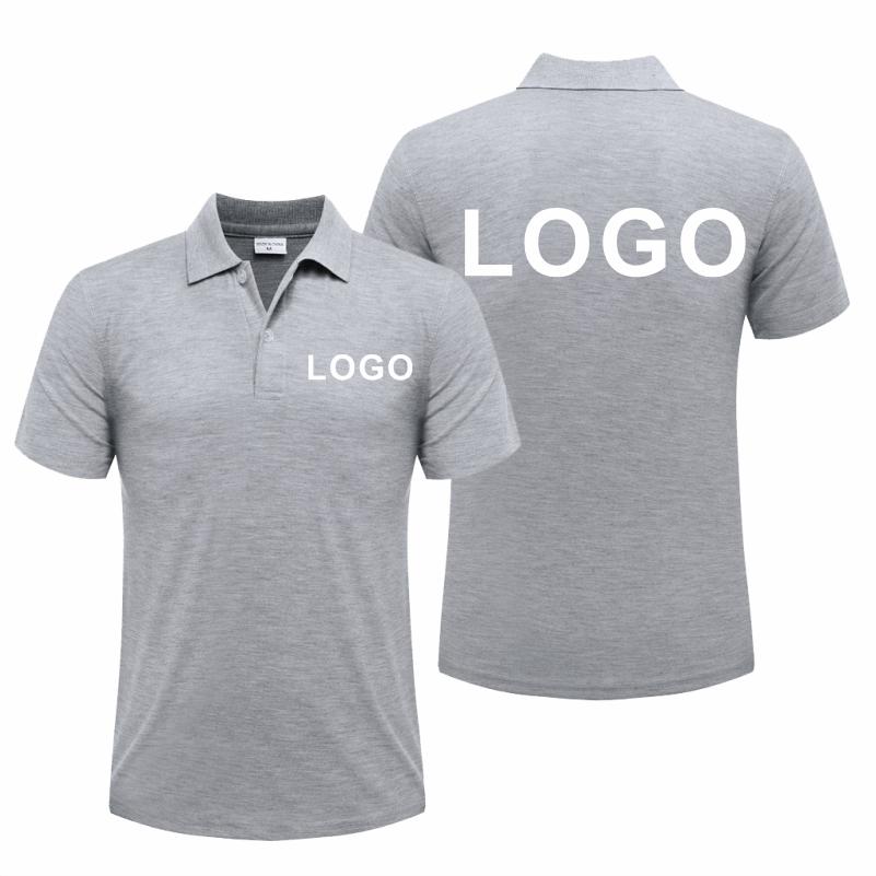 Sports Shirt Summer Casual Polo Shirt Cheap Breathable Customized Polo Personal Company Group Custom Print