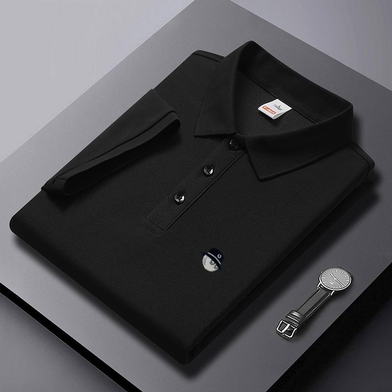 Sports Shirt 2026 new mens golf short sleeves polo shirt lapel printing ventilate t-shirt business leisure