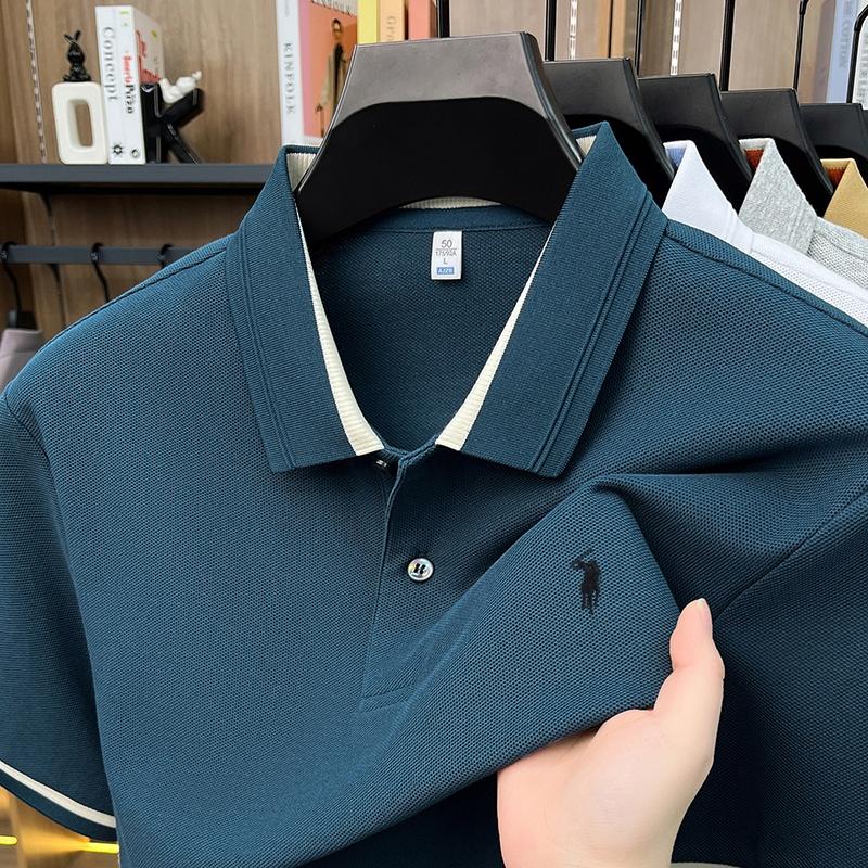 Sports Shirt 100 cotton fashionable T-shirt summer new mens short sleeve luxury custom designer brand Pony